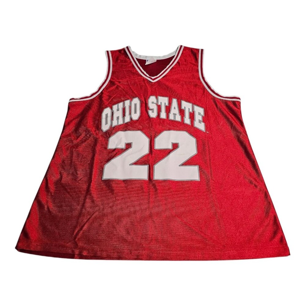 Vintage Ohio State Buckeyes Basketball Jersey Mens L Off The Bench #22 Smith